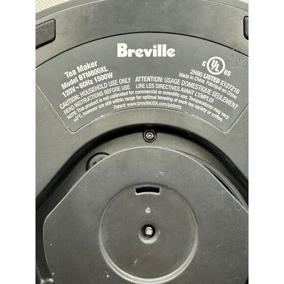Breville The Tea Maker Replacement BASE ONLY Model BTM800XL Works Stainless - Picture 3 of 6